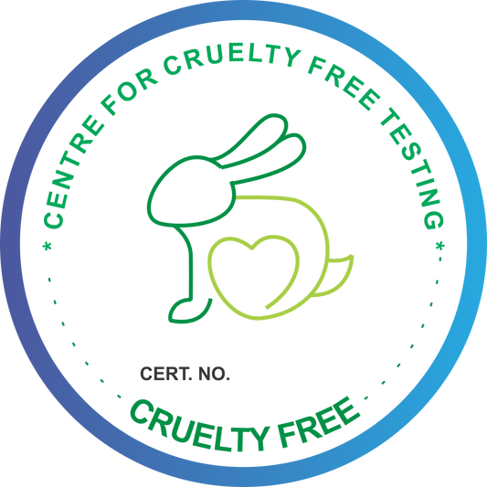 Cruelty-free Certificate + Safe for Skin Lab assessment